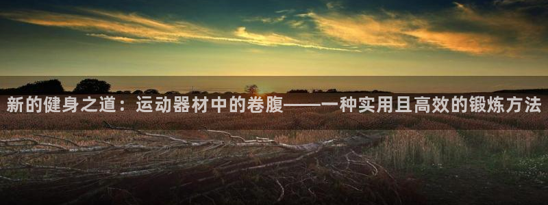 fb体育集团官网首页网址：新的健身之道：运动器材中的卷腹——