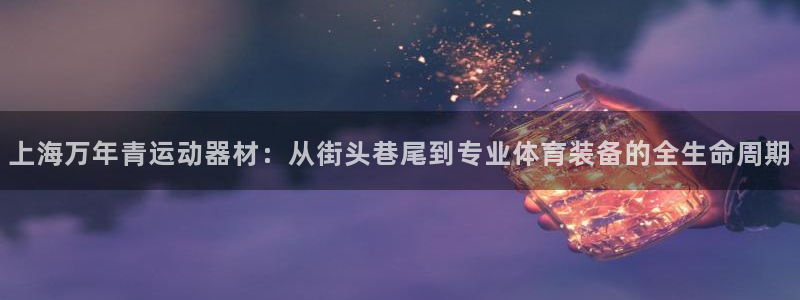 fb体育集团logo：上海万年青运动器材：从街头巷尾到专业体