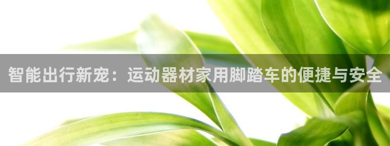 fb体育娱乐：智能出行新宠：运动器材家用脚踏车的便捷
